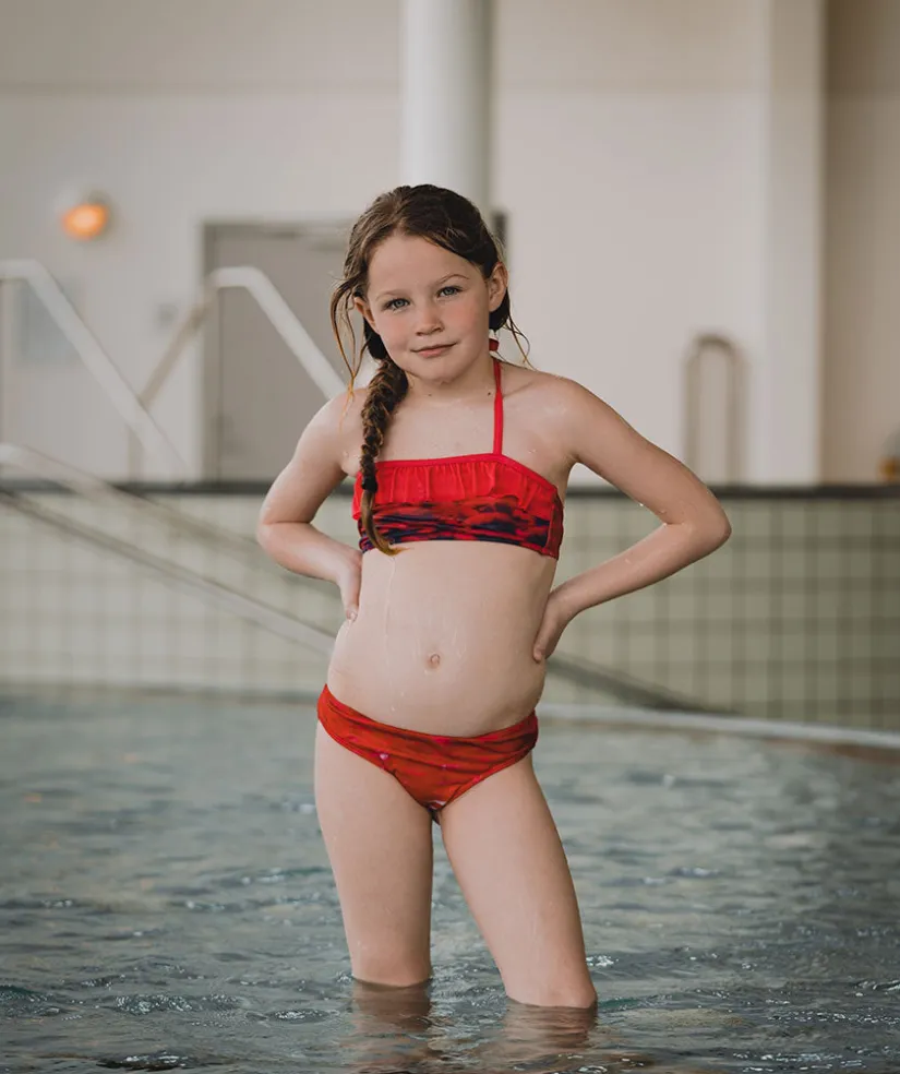 Watery havfrue bikini underdel til piger - Sunrise