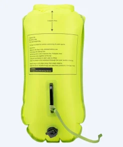 Hot Watery havtaske - Swim Buoy & Dry Bag 28L - Fluo Gul