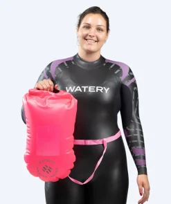 Outlet Watery havtaske til svømning - Window PVC 28L - Pink