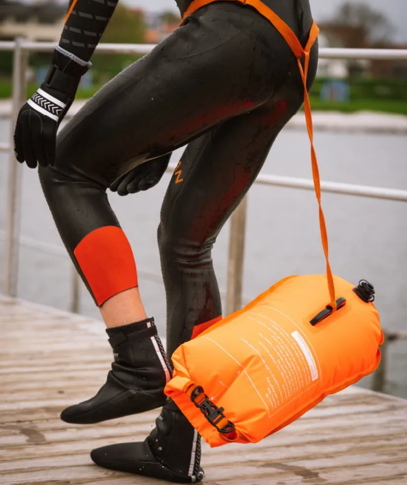 Outlet Watery havtaske til svømning - Window 28L - Gul