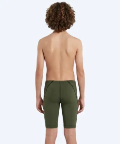 Clearance Watery konkurrence badebukser til drenge - Rapidskin 2.0 - Grøn