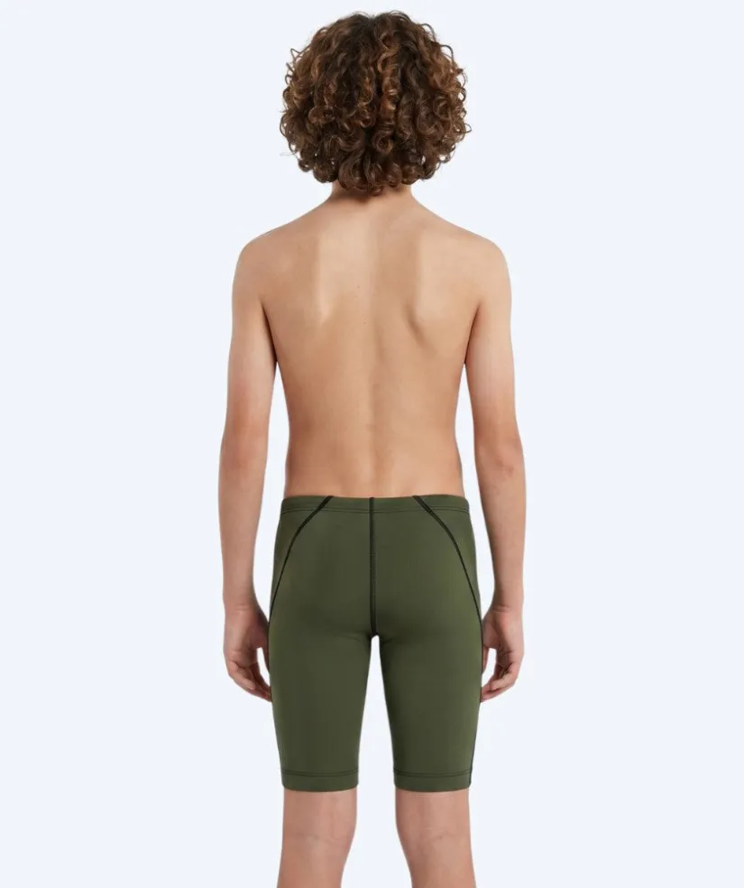 Clearance Watery konkurrence badebukser til drenge - Rapidskin 2.0 - Grøn