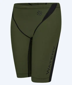 Clearance Watery konkurrence badebukser til drenge - Rapidskin 2.0 - Grøn