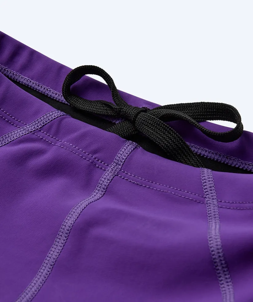 Discount Watery konkurrence badebukser til drenge - Rapidskin 2.0 - Lilla