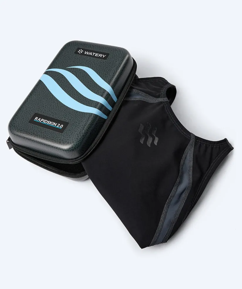 New Watery konkurrence badedragt til damer - Rapidskin 2.0 - Sort