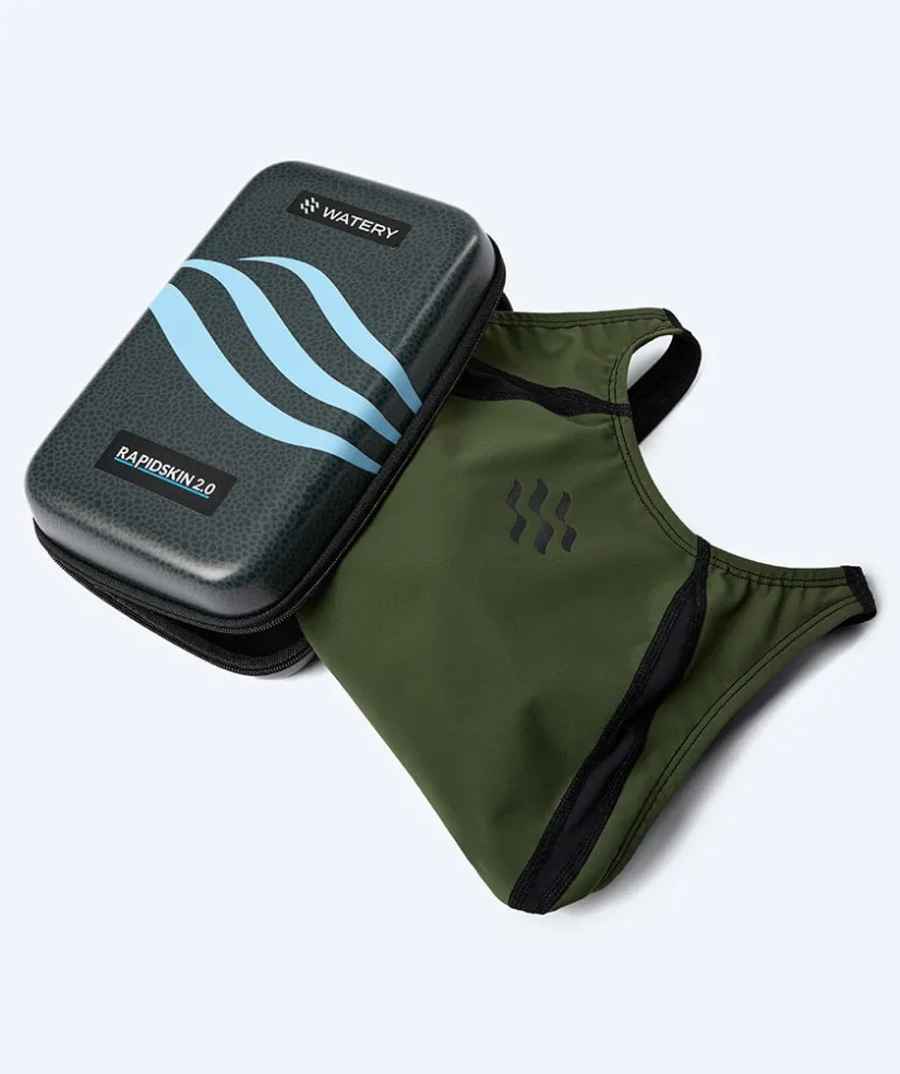 New Watery konkurrence badedragt til damer - Rapidskin 2.0 - Grøn