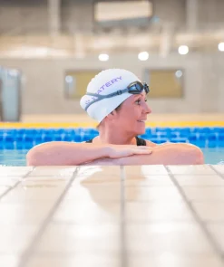 Best Watery langsynede svømmebriller med styrke til voksne - (+2.0) – (+4.5) - Ridley - Blå