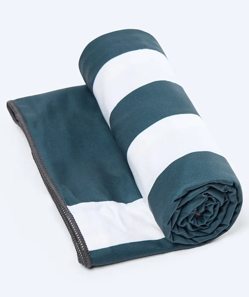 Best Watery microfiber håndklæde (160 x 80 cm) - Eco Nebraska - Mørkeblå