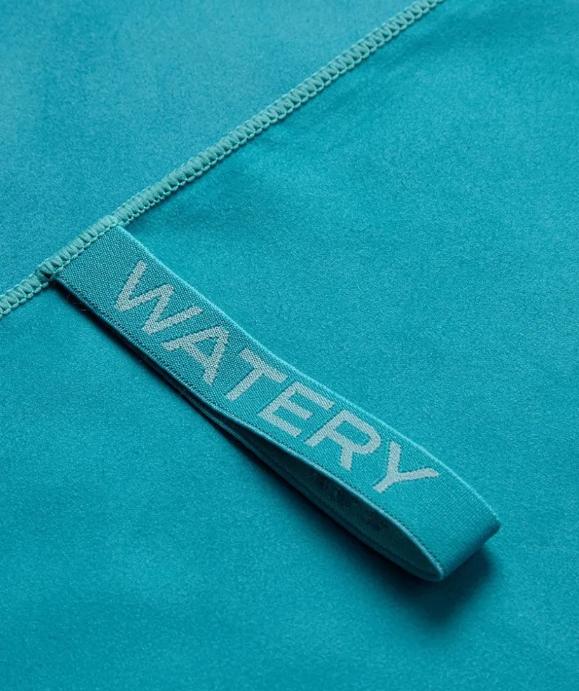 Discount Watery microfiber håndklæde (175 x 110 cm) - Rafferty - Ocean Blue