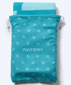Discount Watery microfiber håndklæde (175 x 110 cm) - Rafferty - Ocean Blue