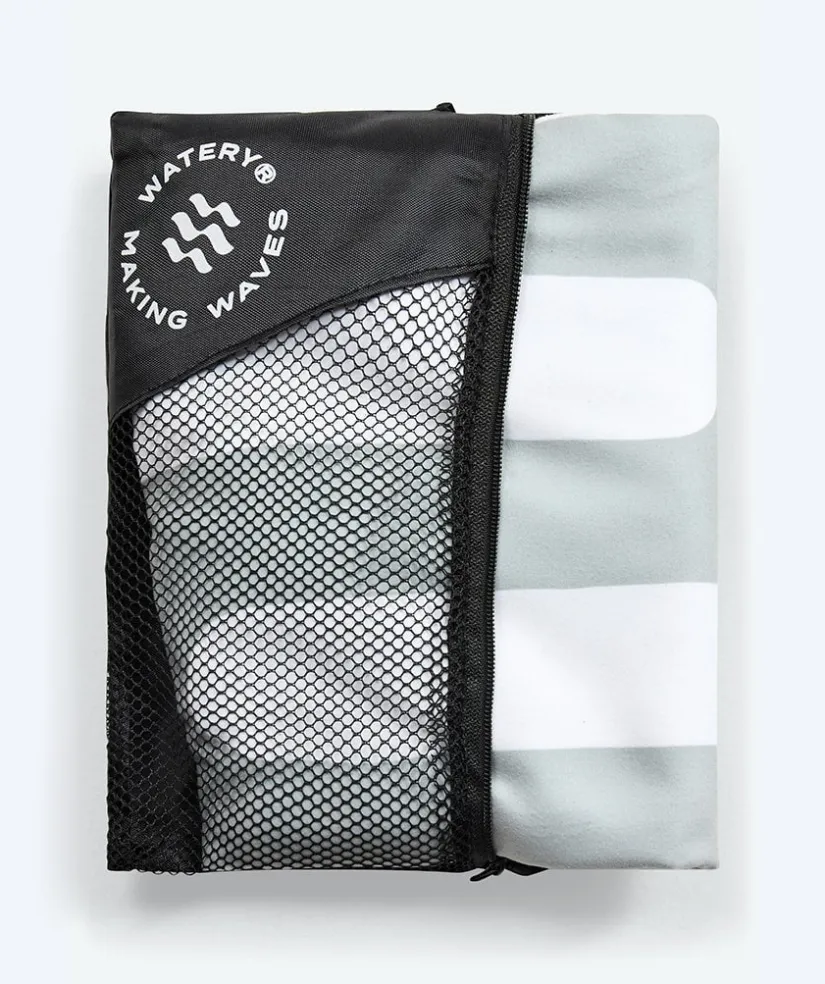 Outlet Watery microfiber håndklæde (160 x 80 cm) - Eco Nebraska - Sand