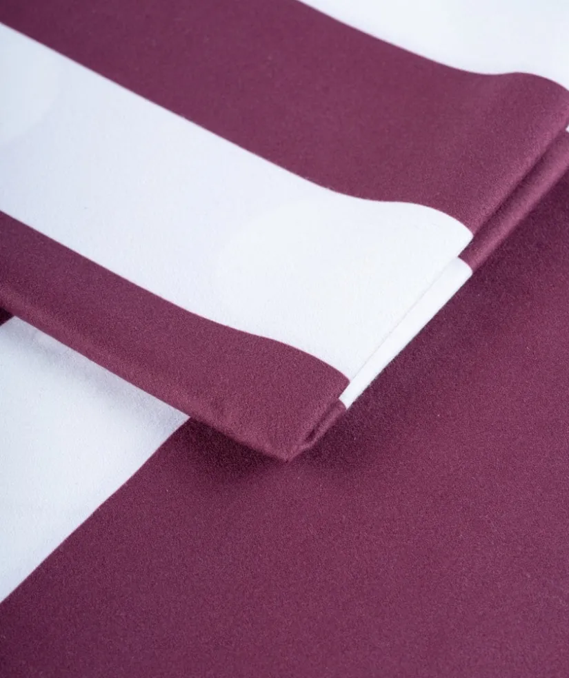 Online Watery microfiber håndklæde (160 x 80 cm) - Eco Nebraska - Dust rød