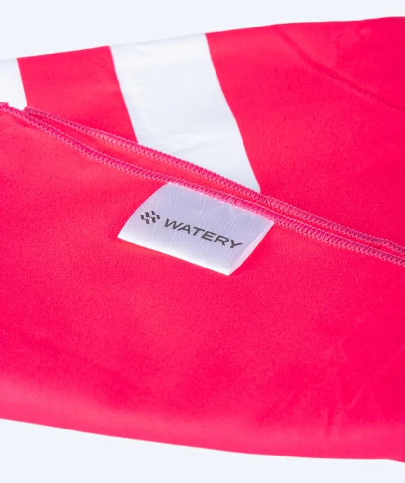 Watery microfiber håndklæde (160 x 80 cm) - Eco Nebraska - Pinky