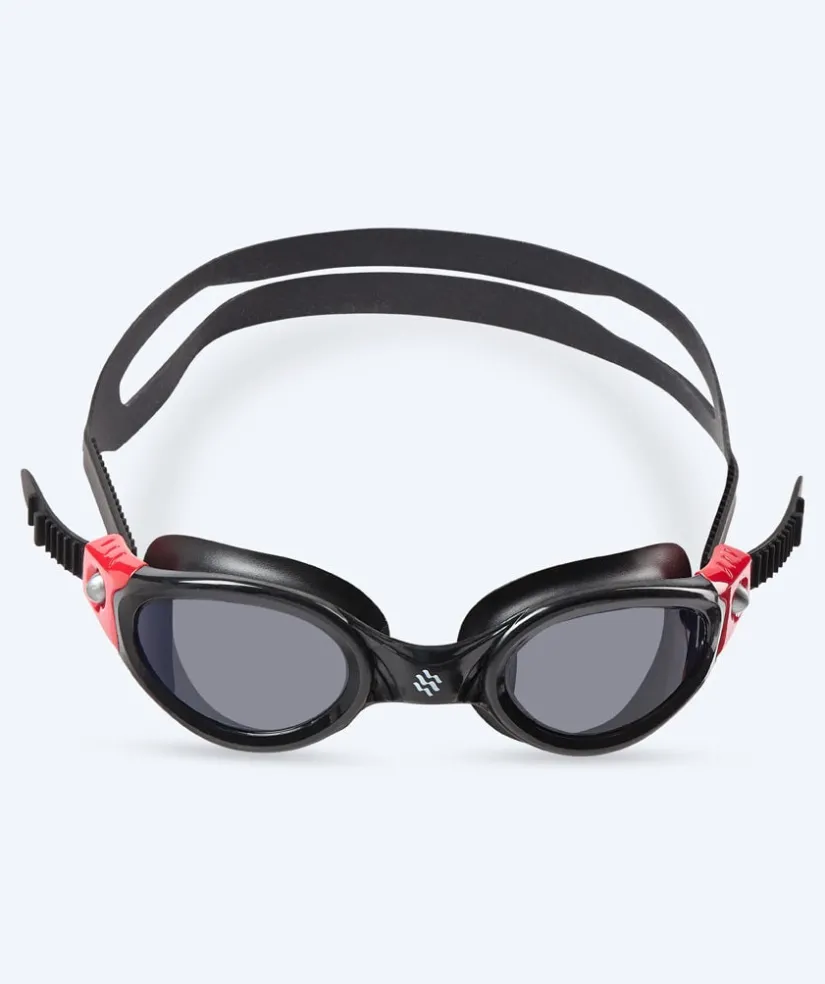 Best Watery motions dykkerbriller - Pacific Active - Sort (Smoke linse)