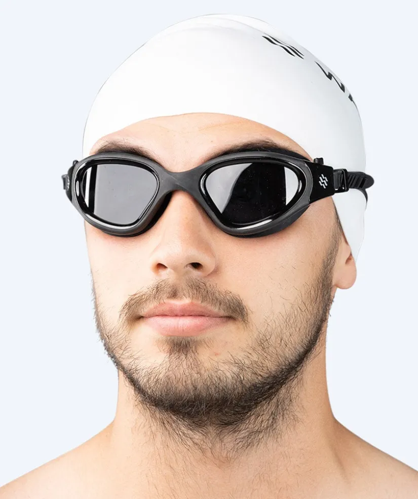 Sale Watery motions svømmebriller - Raven Active - Sort (Smoke linse)