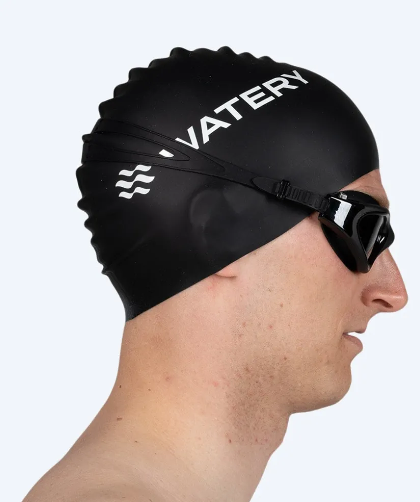 Sale Watery motions svømmebriller - Raven Active - Sort (Smoke linse)