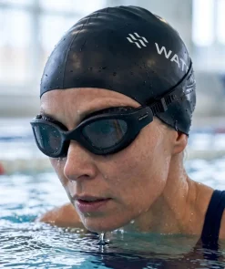 New Watery motions svømmebriller - Kelvin Active - Sort (Smoke linse)