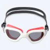 Clearance Watery motions svømmebriller - Raven Active - Pink (Smoke linse)