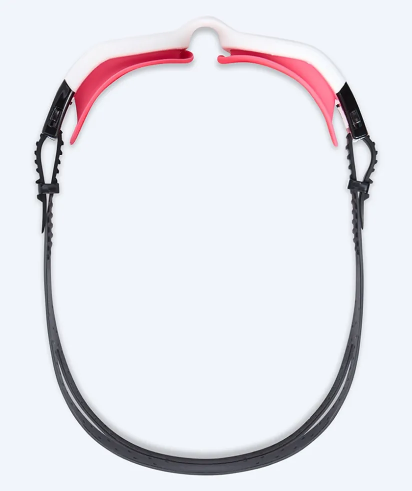 Clearance Watery motions svømmebriller - Raven Active - Pink (Smoke linse)