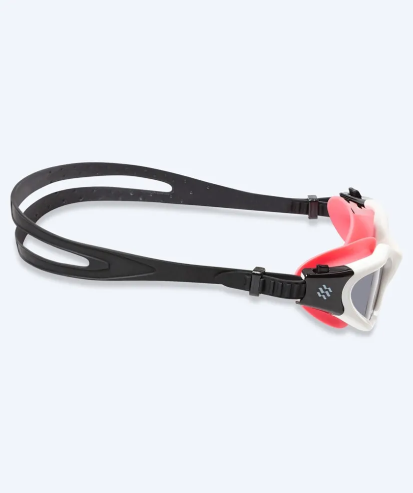 Clearance Watery motions svømmebriller - Raven Active - Pink (Smoke linse)