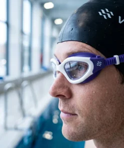 Online Watery motions svømmebriller - Raven Active - Lilla/klar
