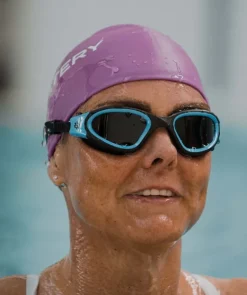 New Watery motions svømmebriller - Raven Active - Sort/blå 1.0