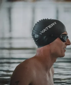 New Watery motions svømmebriller - Raven Active - Sort/blå 1.0