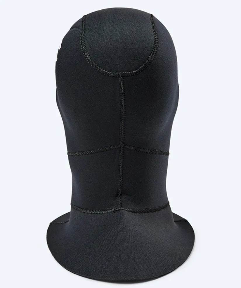Discount Watery neopren hætte med hals - Hedgehog (3mm) - Sort