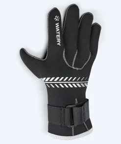 Clearance Watery neopren sokker og handsker - Thermal Reptile (3 mm) - Sort/sølv