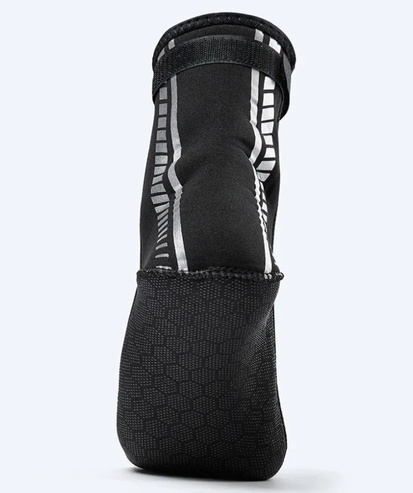 Clearance Watery neopren sokker og handsker - Thermal Reptile (3 mm) - Sort/sølv
