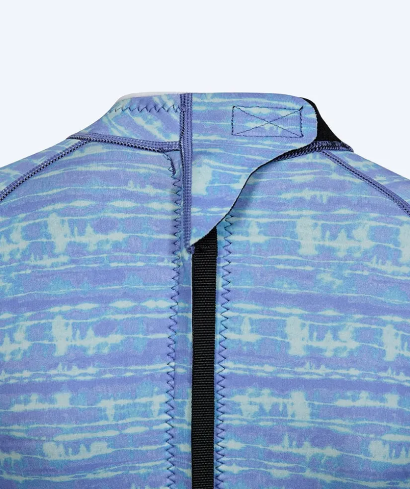 Watery neopren springsuit til damer - Crosswind Flex - Lyseblå