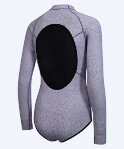 Best Watery neopren springsuit til damer - Lady Open Back - Lilla