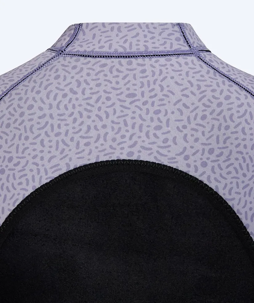 Best Watery neopren springsuit til damer - Lady Open Back - Lilla