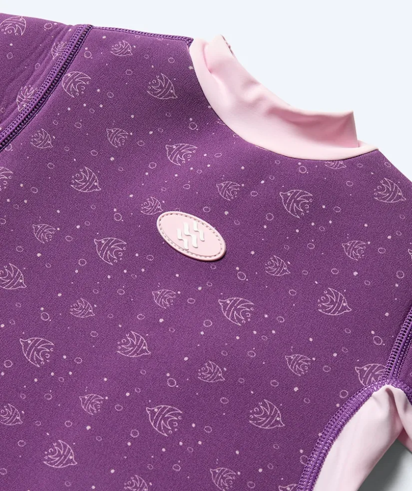 Online Watery neopren trøje - Baia Top - Atlantic Purple