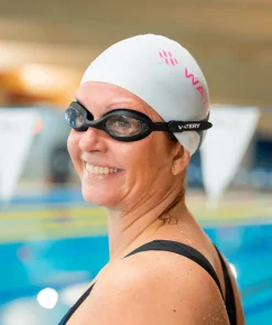 Hot Watery nærsynede svømmebriller med styrke til børn - (-1.0) – (-5.5) - Matira - Sort (Smoke linse)