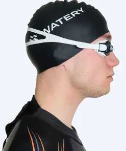 Sale Watery nærsynede svømmebriller med styrke til voksne - (-2.0) – (-5.0) - Naida - Hvid (Smoke linse)
