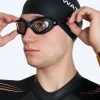 Discount Watery nærsynede svømmebriller med styrke til voksne - (-2.0) – (-6.0) - Raven Active - Sort/klar