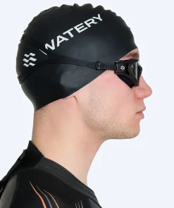 Discount Watery nærsynede svømmebriller med styrke til voksne - (-2.0) – (-6.0) - Raven Active - Sort/klar