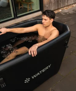 Watery oppustelig isbad - Ace - Sort