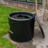 Hot Watery oppustelig isbad - Deluxe - Sort