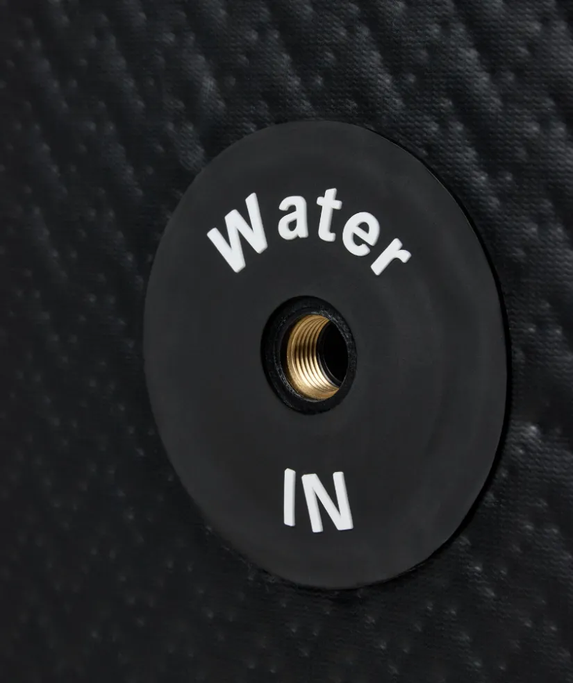 Hot Watery oppustelig isbad - Deluxe - Sort