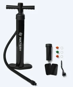 Hot Watery oppustelig isbad - Deluxe - Sort