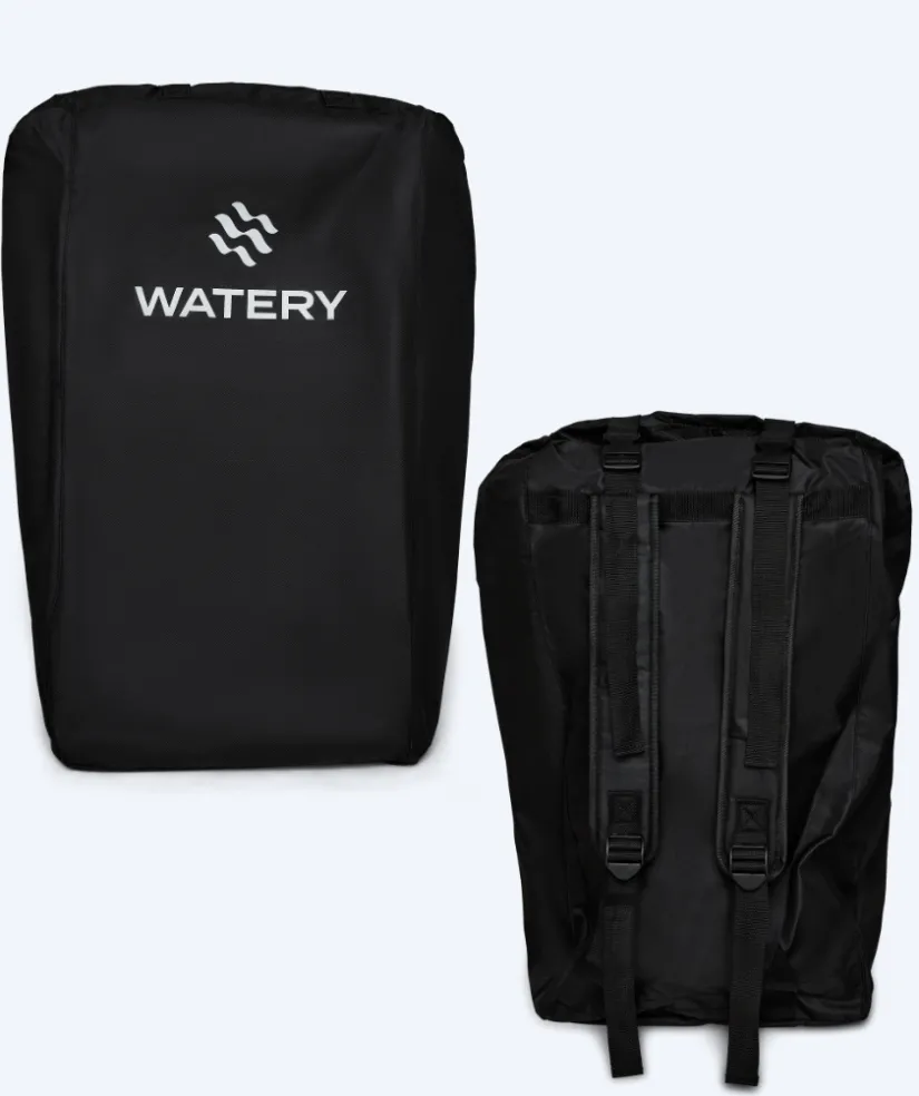 Hot Watery oppustelig isbad - Deluxe - Sort