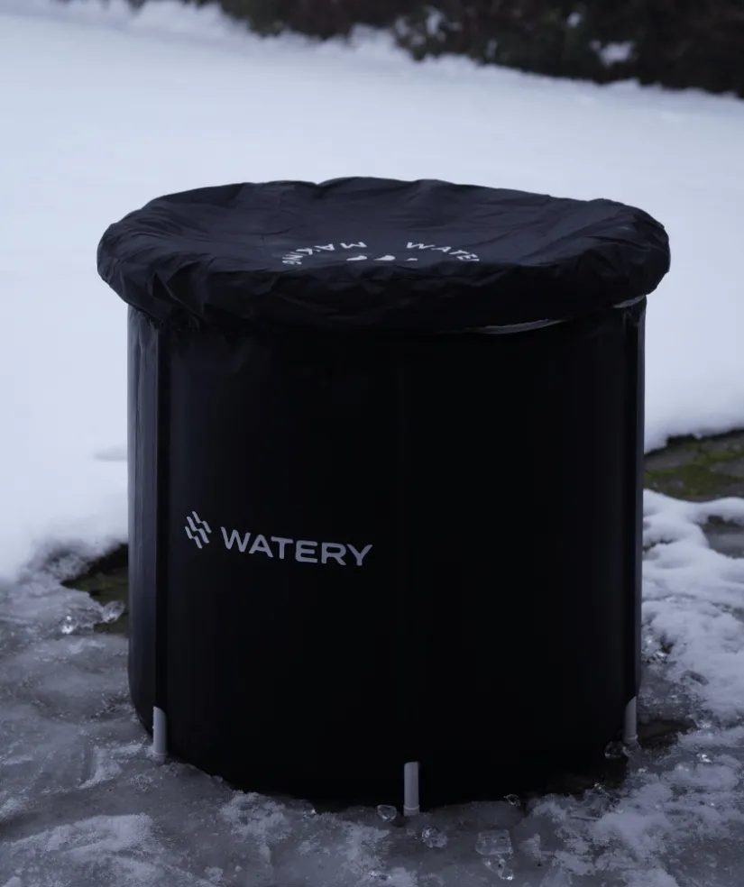 Discount Watery oppustelig isbad - Hero - Sort