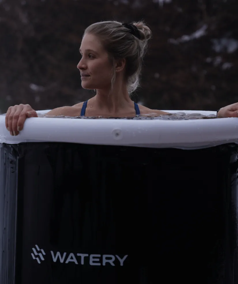 Discount Watery oppustelig isbad - Hero - Sort