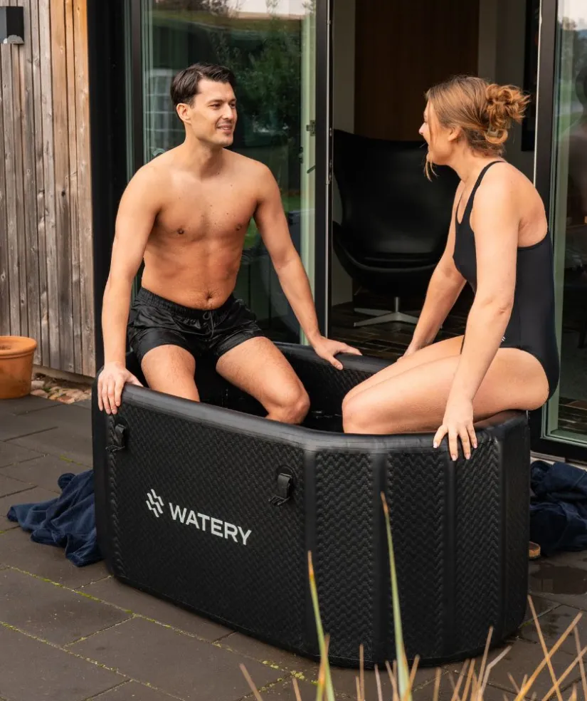Clearance Watery oppustelig isbad - Master - Sort