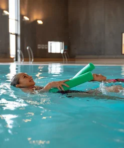 Watery pool noodle - Loch - Lyserød