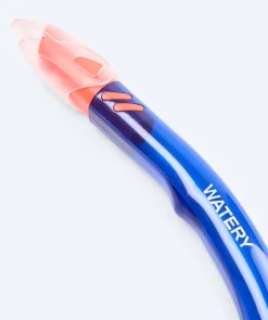 Sale Watery semi-dry snorkel til voksne - Hudson - Blå