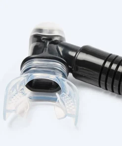 Online Watery semi-dry snorkel til voksne - Hudson - Sort