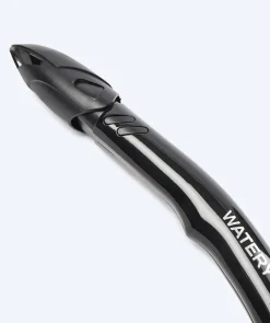 Online Watery semi-dry snorkel til voksne - Hudson - Sort
